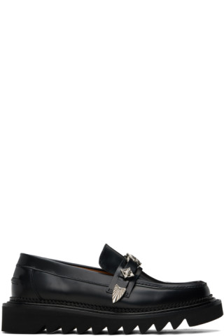 Black Shark Sole Loafers by Toga Virilis on Sale Black Shark Sole Loafers by Toga Virilis on Sale