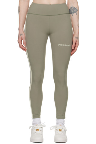 【関税込み】Palm Angels グリーン ライン レギンス 241695F531003_1.jpg