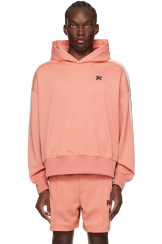 【関税込み】Palm Angels ピンク モノグラム フーディ 241695M202014_1.jpg