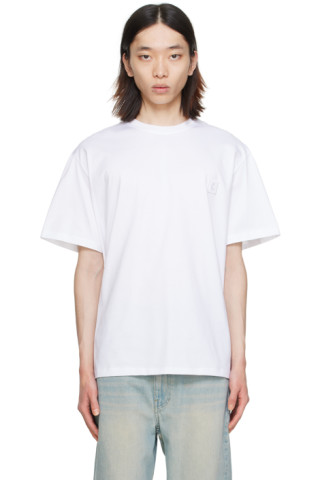 【関税込み】WOOYOUNGMI ホワイト ビーズ Tシャツ 241704M213012_1.jpg