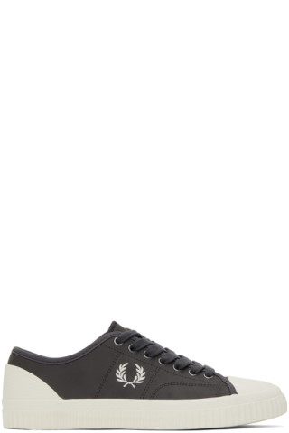 Fred Perry: Gray Low Hughes Sneakers | SSENSE