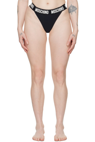 MOSCHINO SWIM PANTIES - Bikini bottoms - black 