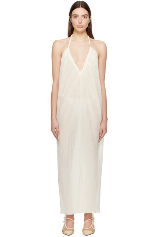 BITE Off-White Parchment Maxi Dress