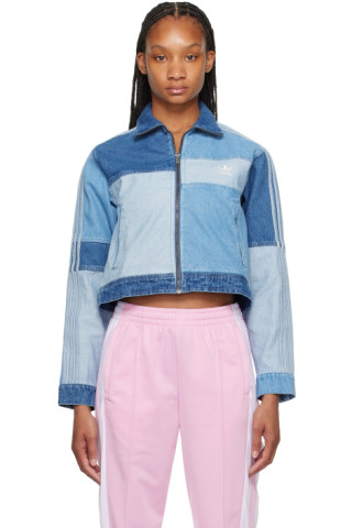 ★adidas originals x KSENIASCHNAIDER★W DENIM JACKET★ 241751F060001_1.jpg
