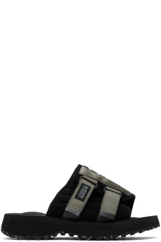 【関税込み】Suicoke ブラック KAW-SHELLab サンダル Suicokeのブラック KAW-SHELLab サンダルがセール中
