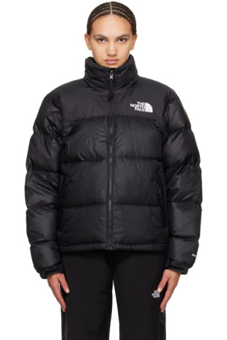 The North Face: Black 1996 Retro Nuptse Down Jacket | SSENSE