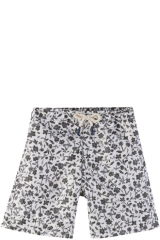 Bonpoint Boys Ariel Floral Swim Shorts in Multicolour