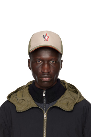 【送料&関税込】Moncler Grenoble Sand Cotton Baseball Cap 241826M139000_1.jpg
