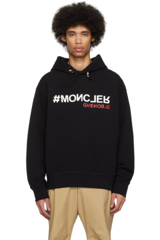 【送料&関税込】Moncler Grenoble Black Cotton Sweatshirt Wit 241826M202000_1.jpg