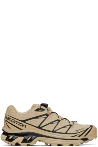 Salomon: ベージュ ゴアテックス XT-6 スニーカー | SSENSE 日本