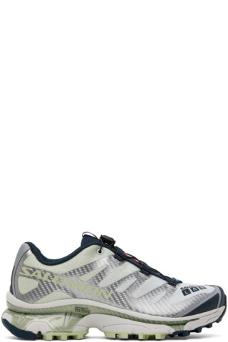 Yellow & Green XT-4 OG Sneakers by Salomon on Sale Yellow & Green XT-4 OG Sneakers by Salomon on Sale