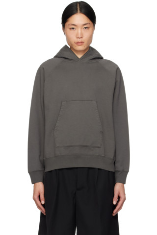 Lady White Co. Super Weighted Hoodie in Smoke Curated at Jake and Jones