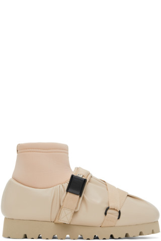 YUMEYUME【CAMP SHOE MID】 beige Yume Yume Camp Mid Shoe Dark Beige | END. (KR)