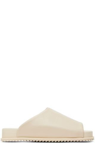 【関税込み】YUME YUME ベージュ Finn スライド Beige Finn Slides by YUME YUME on Sale