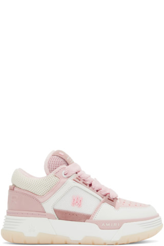AMIRI: Pink MA-1 Sneakers | SSENSE