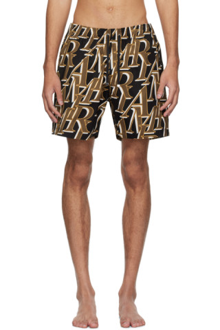 AMIRI, Cheetah Print Drawstring Shorts, Men