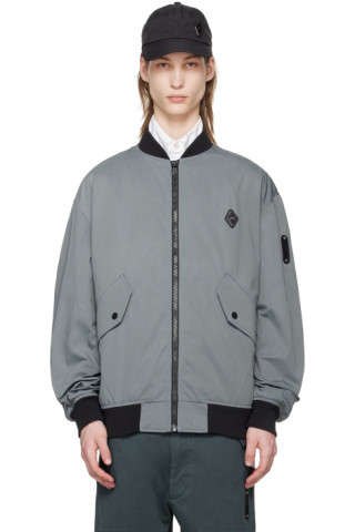 A-COLD-WALL* - Gray Cinch Bomber Jacket