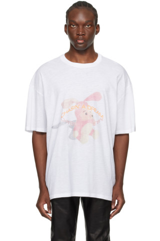 Martine Roseのホワイト Chasin' A Dream Tシャツがセール中