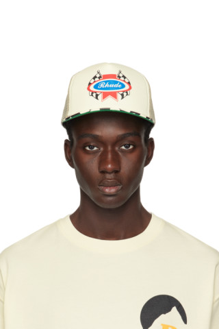 Rhude: Off-White Chevron Rally Cap | SSENSE