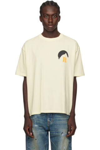 【関税込み】Rhude オフホワイト Moonlight Tシャツ 241923M213015_1.jpg