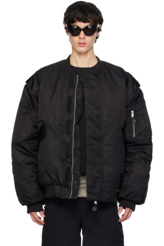 Entire Studios - Black V-22 Bomber Jacket