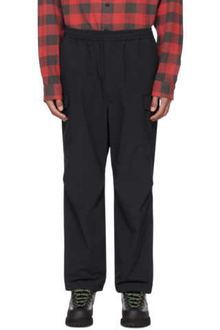 DAIWA PIER39: Black Tech 6P Mil Cargo Pants | SSENSE