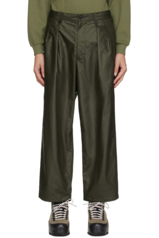 DAIWA PIER39: Green Tech Mil Officer Trousers | SSENSE