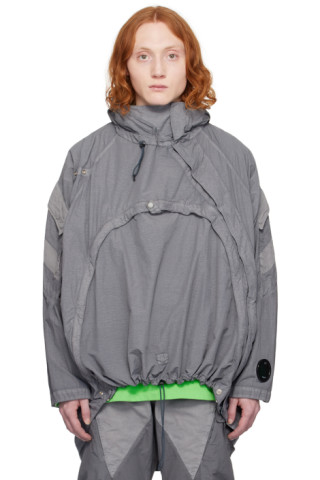 Kiko Kostadinov: Gray C.P. Company Edition Jacket | SSENSE