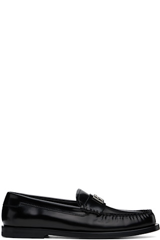【関税込み】Dolce&Gabbana ブラック City Blanco ローファー Black City Blanco Loafers by Dolce&Gabbana on Sale