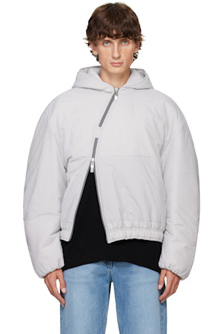 ジャケット・アウター ADERERROR TRUCKER JACKET 1601 / WHITE Ader Error denim jacket Apparel-Top white color