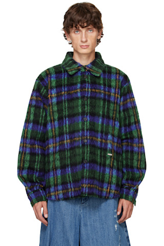 ジャケット・アウター ADERERROR Blue Check Coat ジャケット・アウター ADERERROR Blue Check Coat Ader Error