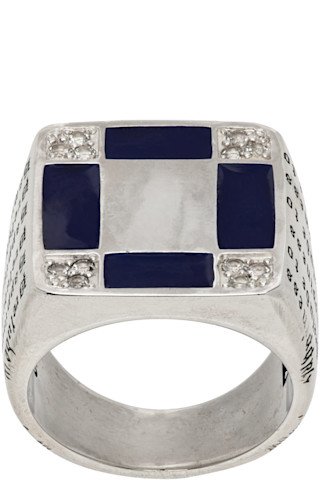 【関税込み】MAPLE シルバー Prelude シグネットリング Silver Prelude Signet Ring by MAPLE on Sale