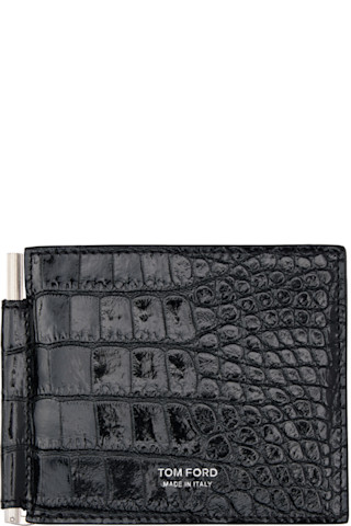 ⭐️未使用級⭐️ TOMFORD クロコ型押し マネークリップ