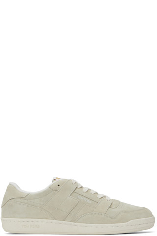 【関税込み】TOM FORD トープ Jake スエード スニーカー TOM FORD: Taupe Suede Jake Sneakers | SSENSE