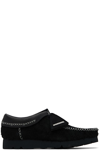 Clarks Originals: Black Neighborhood Edition Wallabee Derbys Clarks Originals: Black Neighborhood Edition Wallabee Derbys