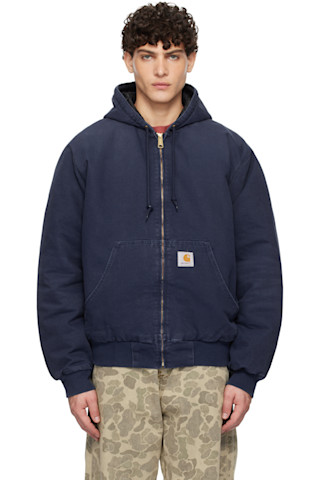 【関税込み】Carhartt Work In Progress ブルー Vista フーディ 242111M180094_1.jpg