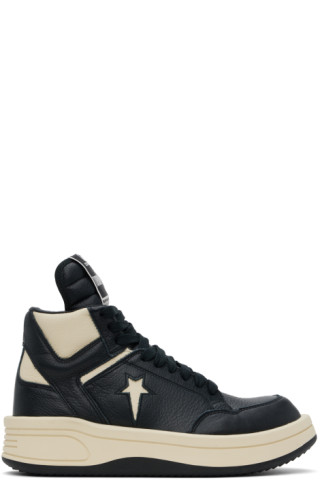 Rick Owens DRKSHDW: Converseエディション ブラック TURBOWPN ミッド ...