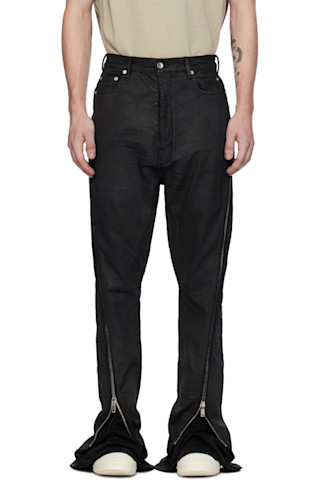 Rick Owens DRKSHDWのブラック Porterville Bolan Banana Rick Owens DRKSHDWのブラック Porterville Bolan Banana