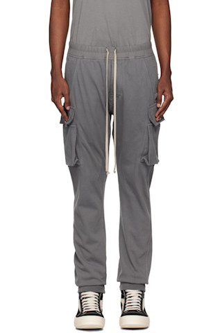 【関税&送料込み】Rick Owens Drkshdw Mastodon Cargo Pants Gray Porterville Mastodon Cut Cargo Pants by Rick Owens