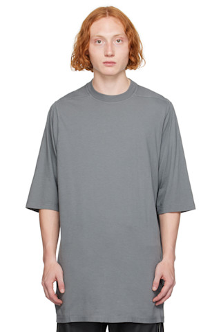【関税込み】Rick Owens グレー Porterville Jumbo SS Tシャツ 242126M213020_1.jpg
