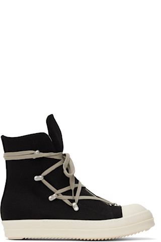 Rick Owens DRKSHDW: ブラック Porterville Hexa Sneaks Rick Owens DRKSHDW: ブラック Porterville Hexa Sneaks