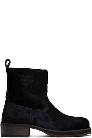 Black Besare Boots by Acne Studios on Sale
