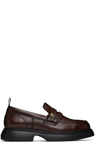 【関税込み】GANNI ブラウン Everyday ローファー GANNIのブラウン Everyday ローファーがセール中