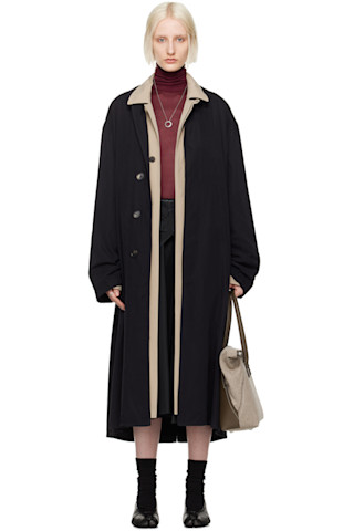 MaisonMargielaメゾンマルジェラ　ピーチスキントレンチコート MaisonMargielaメゾンマルジェラピーチスキントレンチコート