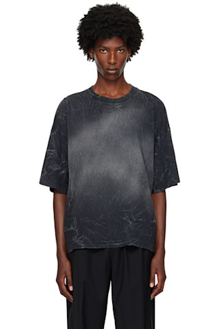 AlexanderWang ブラック ディストレス Tシャツ Alexander Wangのブラック ディストレス Tシャツがセール中