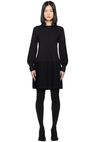 MM6 Maison Margielaのブラック パネル ミニワンピースがセール中