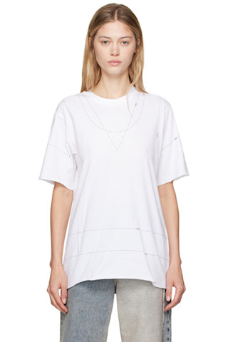 【Maison Margiela】Printed Stitch T-Shirt 242188F110030_1.jpg