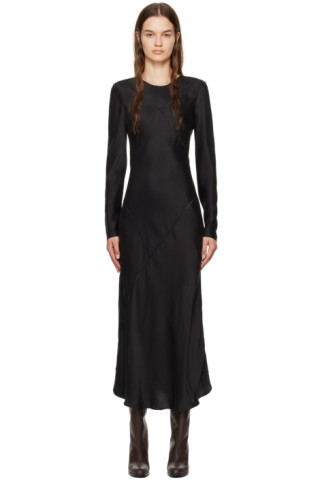 Twilight Tapestry Luxe Long Button Down Silk Slub Maxi Dress