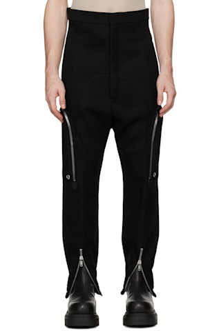 パンツ Rick Owens Bauhaus Cargo Jog black 50 RICK OWENS | BAUHAUS CARGO PANTS
