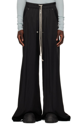【関税込み】Rick Owens ブラック Tailored Bela トラウザーズ Rick Owensのブラック Bela トラウザーズがセール中